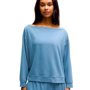 Lululemon BeCalm Oversized Boatneck Long-Sleeve Shirt ! New